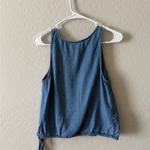 Universal Thread Denim Drawstring Tank - Picture 2 of 3
